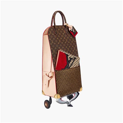 louis vuitton shopping trolley|louis vuitton hard luggage.